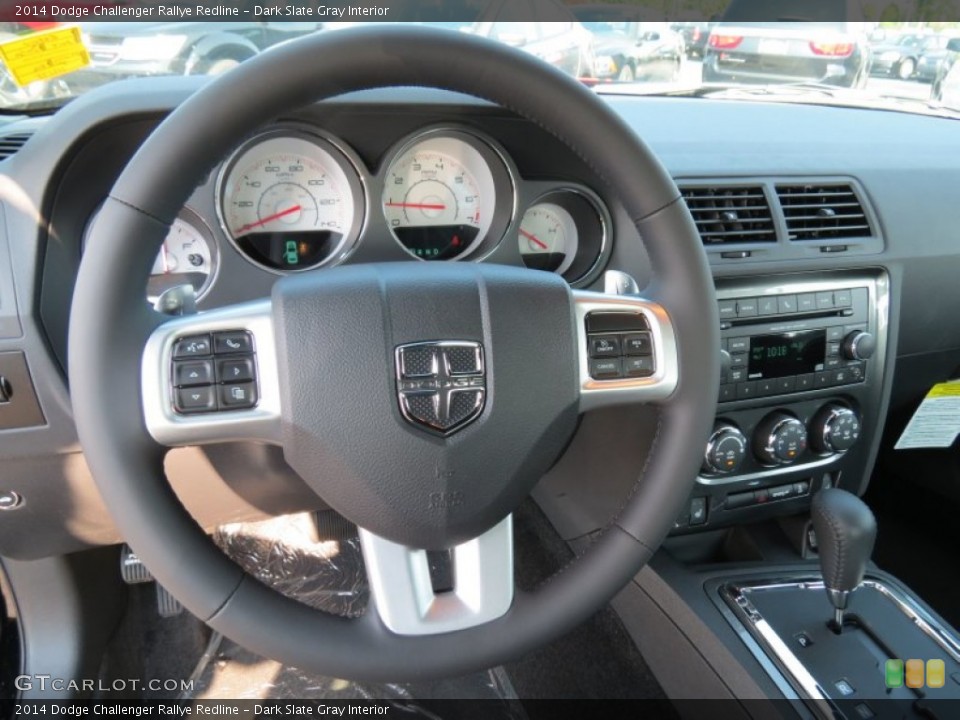 Dark Slate Gray Interior Steering Wheel for the 2014 Dodge Challenger Rallye Redline #85522484