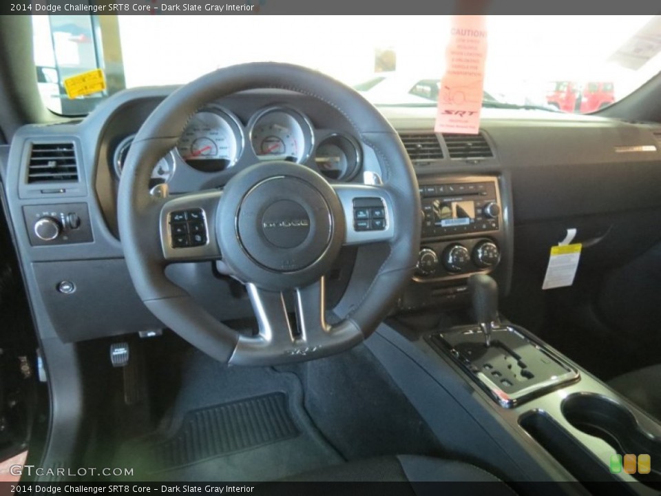 Dark Slate Gray Interior Dashboard for the 2014 Dodge Challenger SRT8 Core #85523222