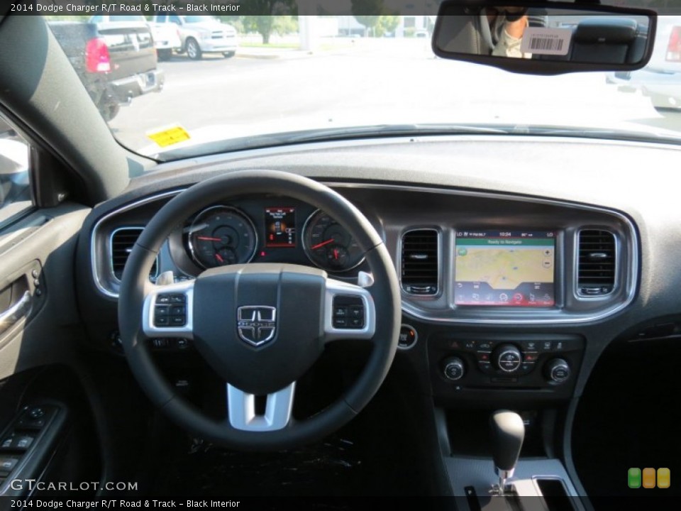 Black Interior Dashboard for the 2014 Dodge Charger R/T Road & Track #85525915