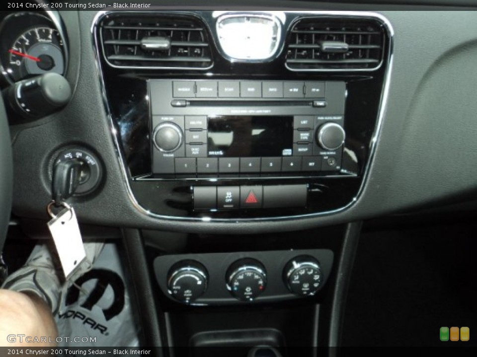 Black Interior Controls for the 2014 Chrysler 200 Touring Sedan #85526249