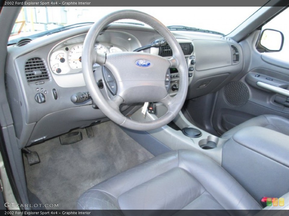Graphite Interior Prime Interior for the 2002 Ford Explorer Sport 4x4 #85529299