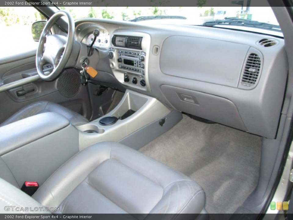 Graphite Interior Dashboard for the 2002 Ford Explorer Sport 4x4 #85529318