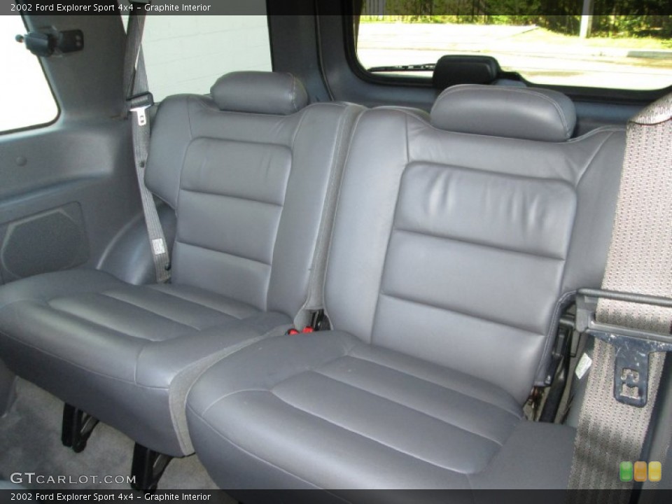 Graphite Interior Rear Seat for the 2002 Ford Explorer Sport 4x4 #85529342