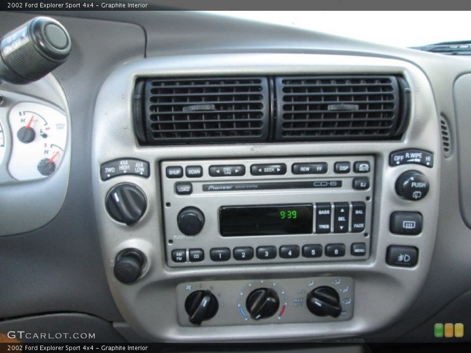 Graphite Interior Controls for the 2002 Ford Explorer Sport 4x4 #85529390