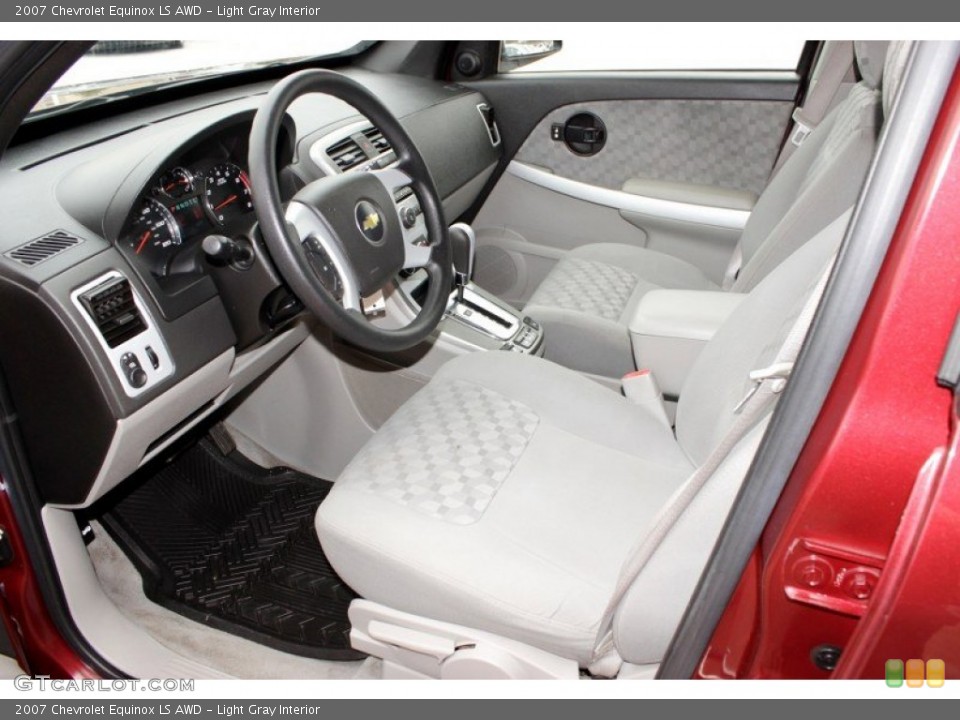 Light Gray Interior Photo for the 2007 Chevrolet Equinox LS AWD #85530221