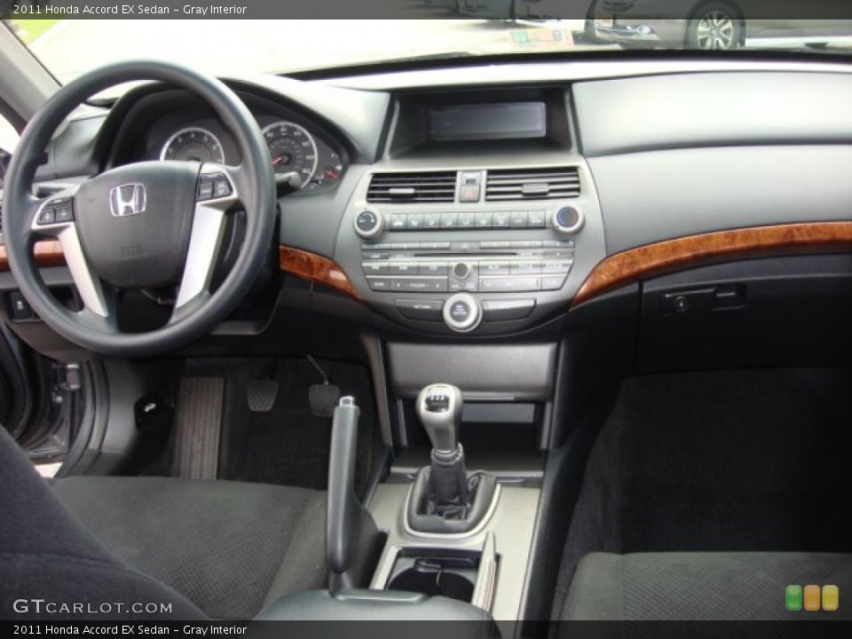 Gray Interior Dashboard for the 2011 Honda Accord EX Sedan #85532690