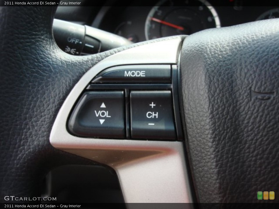 Gray Interior Controls for the 2011 Honda Accord EX Sedan #85532879