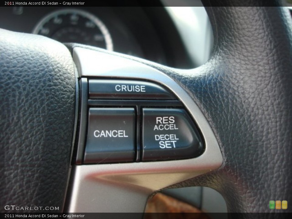 Gray Interior Controls for the 2011 Honda Accord EX Sedan #85532903