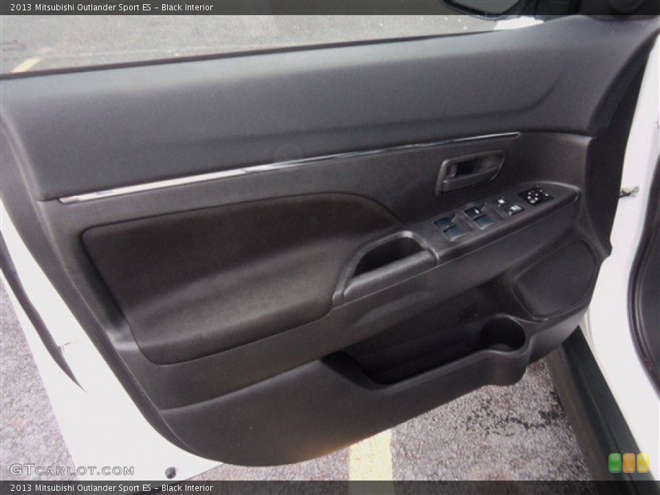 Black Interior Door Panel for the 2013 Mitsubishi Outlander Sport ES #85535501