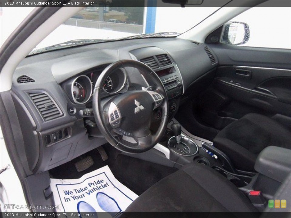 Black Interior Prime Interior for the 2013 Mitsubishi Outlander Sport ES #85535525