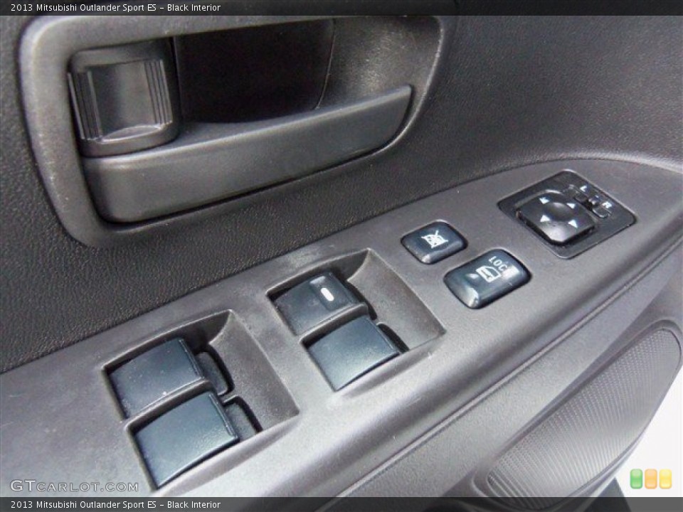 Black Interior Controls for the 2013 Mitsubishi Outlander Sport ES #85535651
