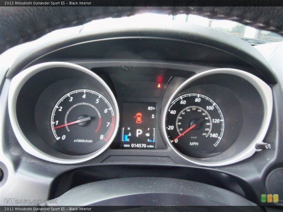 Black Interior Gauges for the 2013 Mitsubishi Outlander Sport ES #85535768
