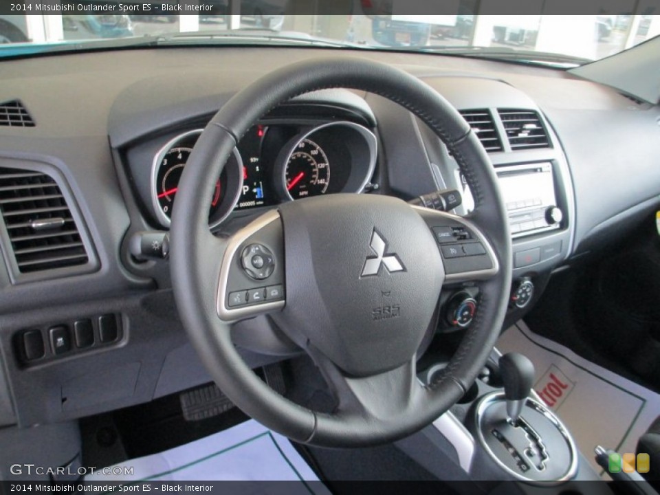 Black Interior Dashboard for the 2014 Mitsubishi Outlander Sport ES #85537916