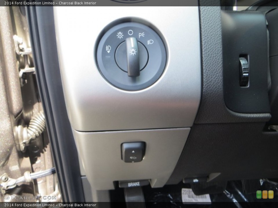 Charcoal Black Interior Controls for the 2014 Ford Expedition Limited #85542884