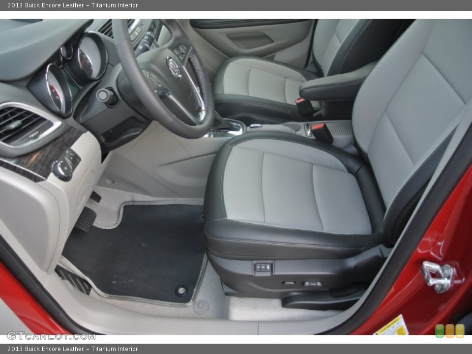 Titanium Interior Photo for the 2013 Buick Encore Leather #85544015