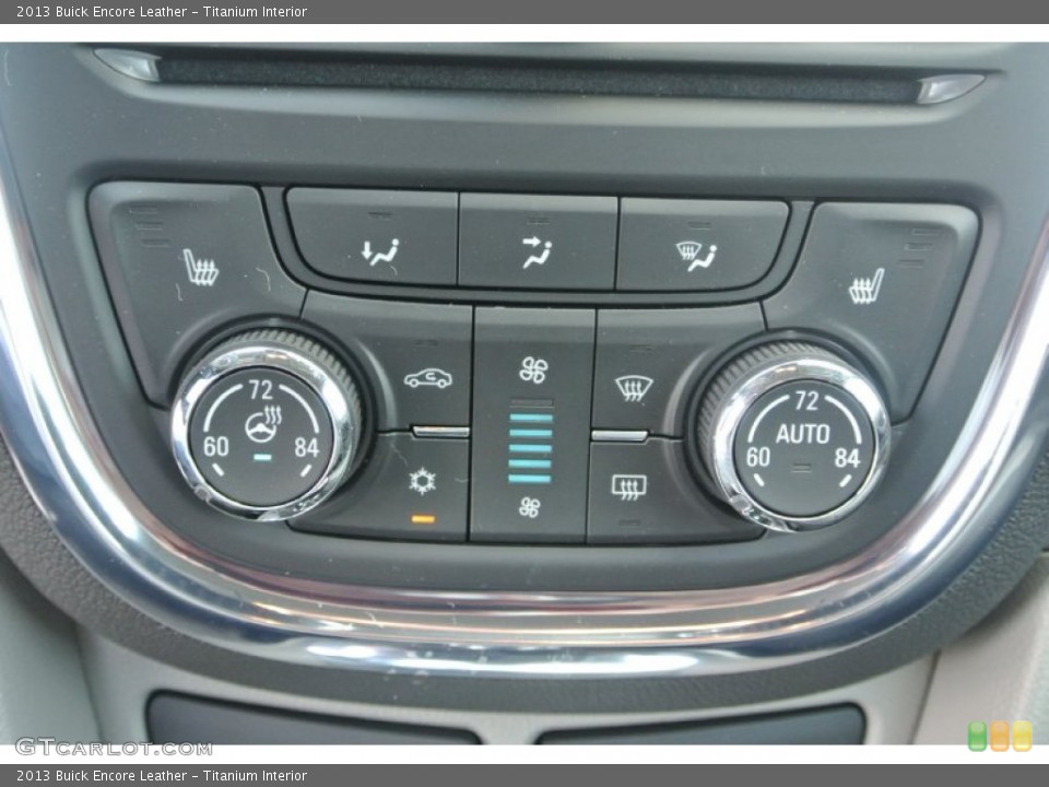 Titanium Interior Controls for the 2013 Buick Encore Leather #85544081