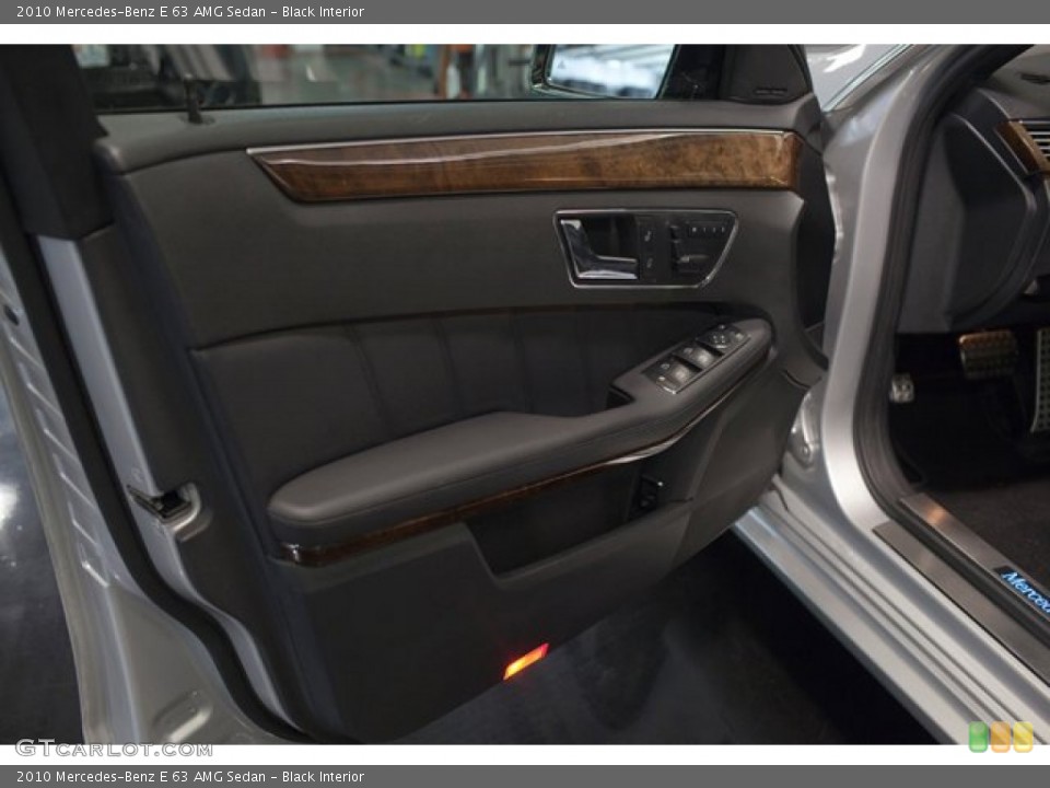 Black Interior Door Panel for the 2010 Mercedes-Benz E 63 AMG Sedan #85548638
