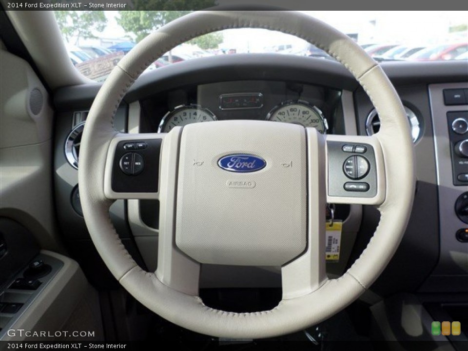 Stone Interior Steering Wheel for the 2014 Ford Expedition XLT #85550276