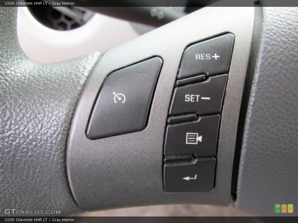 Gray Interior Controls for the 2006 Chevrolet HHR LT #85550489