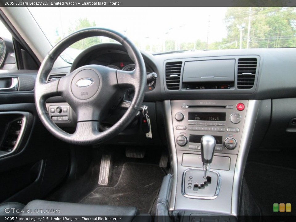 Charcoal Black Interior Dashboard for the 2005 Subaru Legacy 2.5i Limited Wagon #85554743