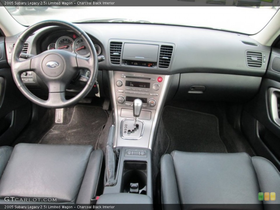 Charcoal Black Interior Dashboard for the 2005 Subaru Legacy 2.5i Limited Wagon #85554942
