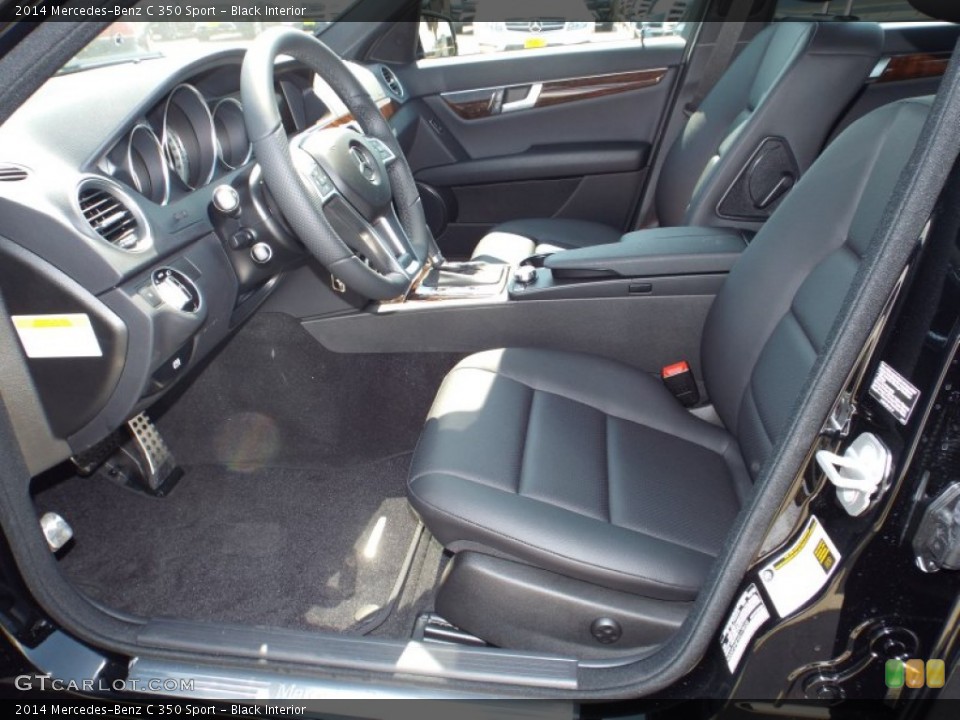 Black Interior Photo for the 2014 Mercedes-Benz C 350 Sport #85556137