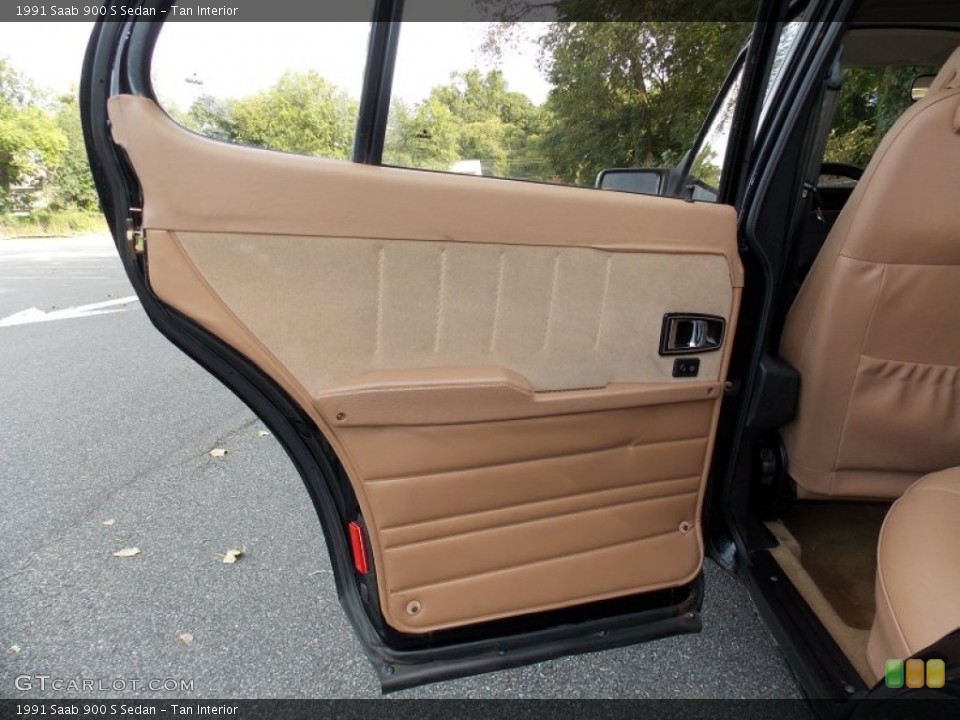 Tan Interior Door Panel for the 1991 Saab 900 S Sedan #85561433