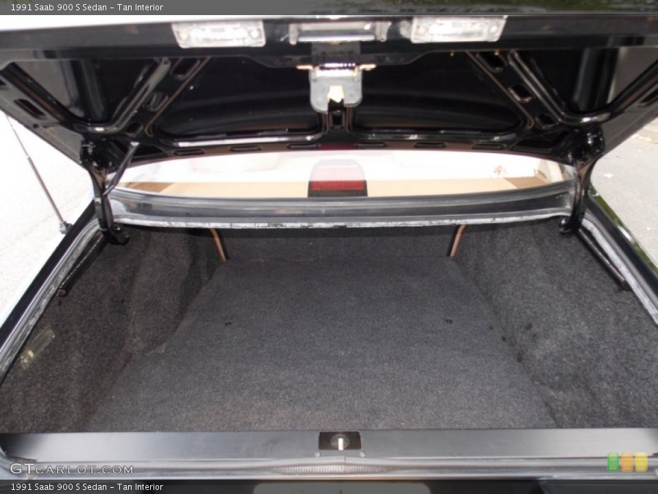 Tan Interior Trunk for the 1991 Saab 900 S Sedan #85561730