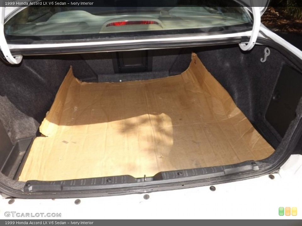 Ivory Interior Trunk for the 1999 Honda Accord LX V6 Sedan #85562198