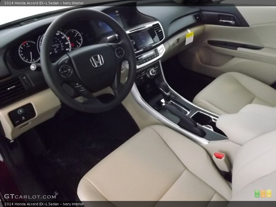 Ivory Interior Photo for the 2014 Honda Accord EX-L Sedan #85565828