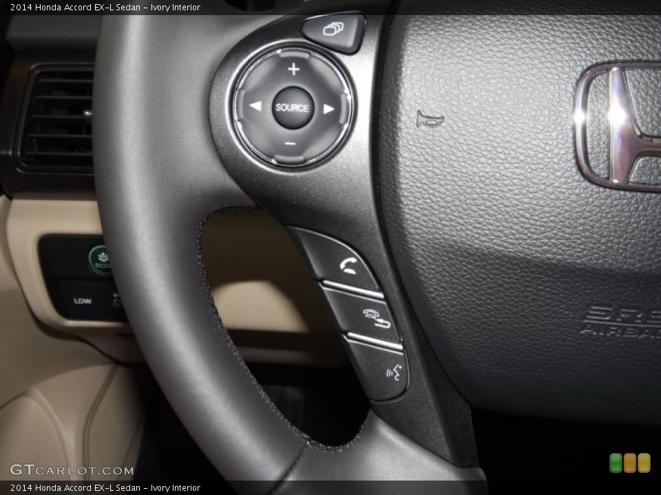 Ivory Interior Controls for the 2014 Honda Accord EX-L Sedan #85566164