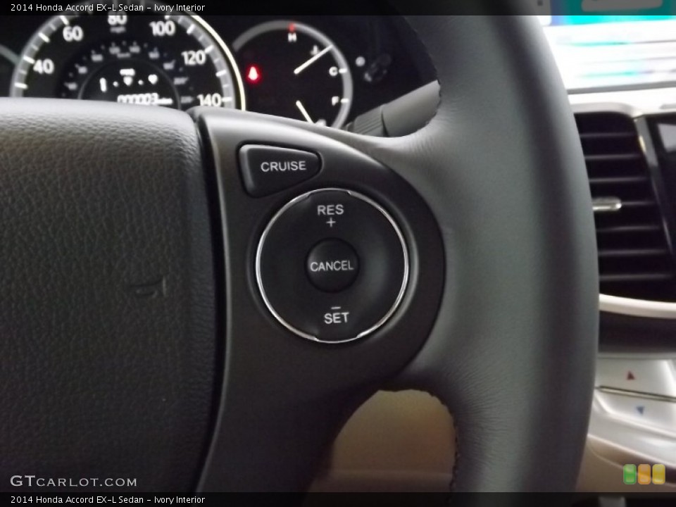 Ivory Interior Controls for the 2014 Honda Accord EX-L Sedan #85566185