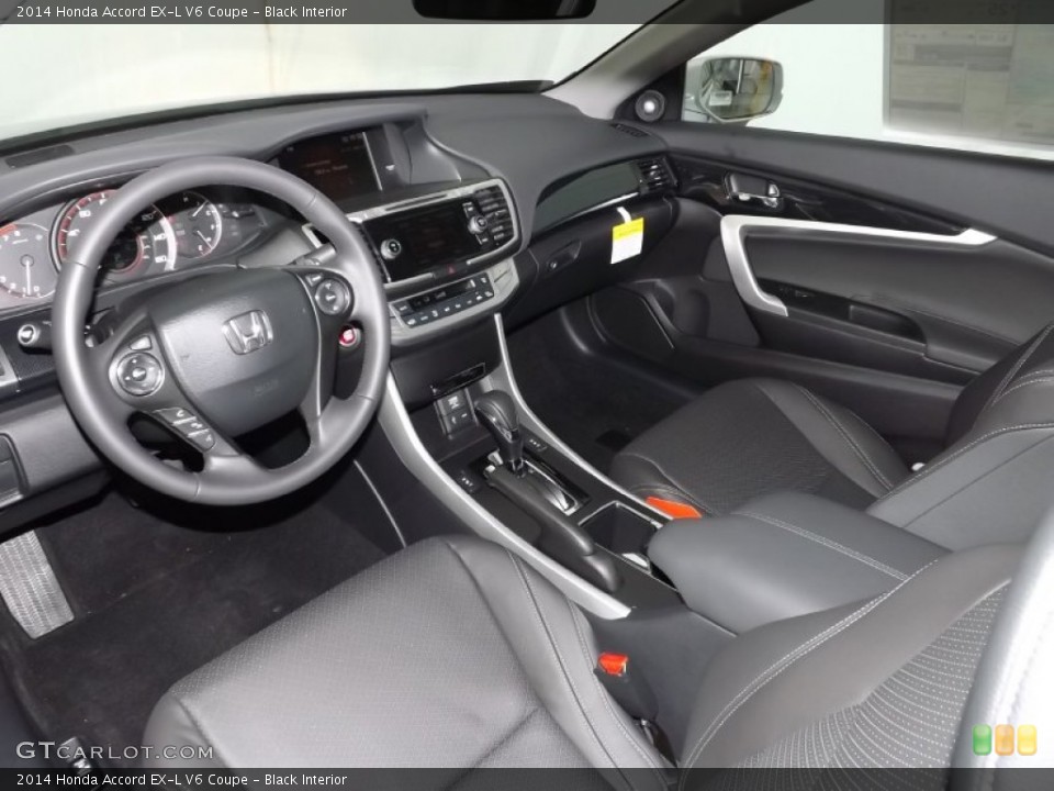 Black Interior Prime Interior for the 2014 Honda Accord EX-L V6 Coupe #85568951