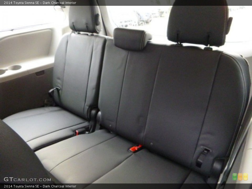 Dark Charcoal Interior Rear Seat for the 2014 Toyota Sienna SE #85569287