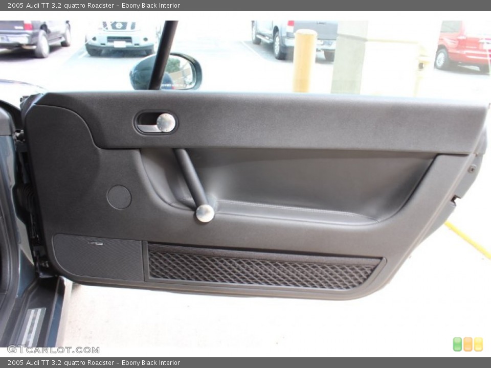 Ebony Black Interior Door Panel for the 2005 Audi TT 3.2 quattro Roadster #85570151