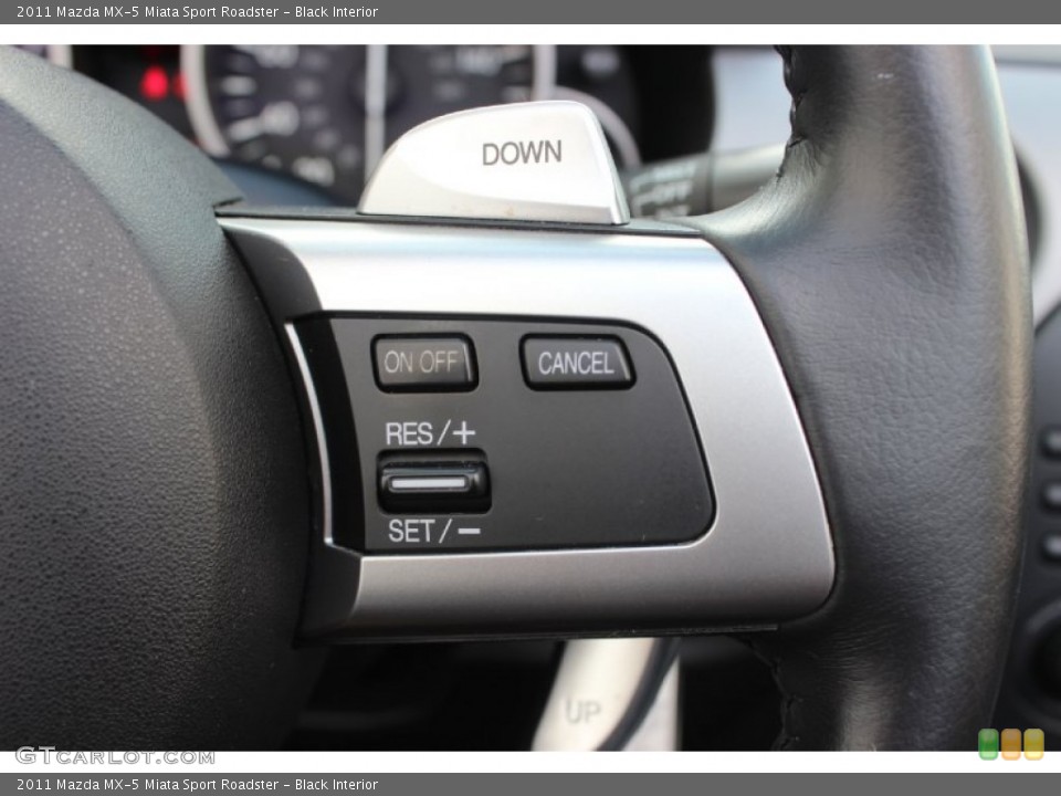 Black Interior Controls for the 2011 Mazda MX-5 Miata Sport Roadster #85571579