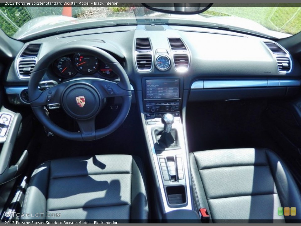 Black Interior Dashboard for the 2013 Porsche Boxster  #85576142