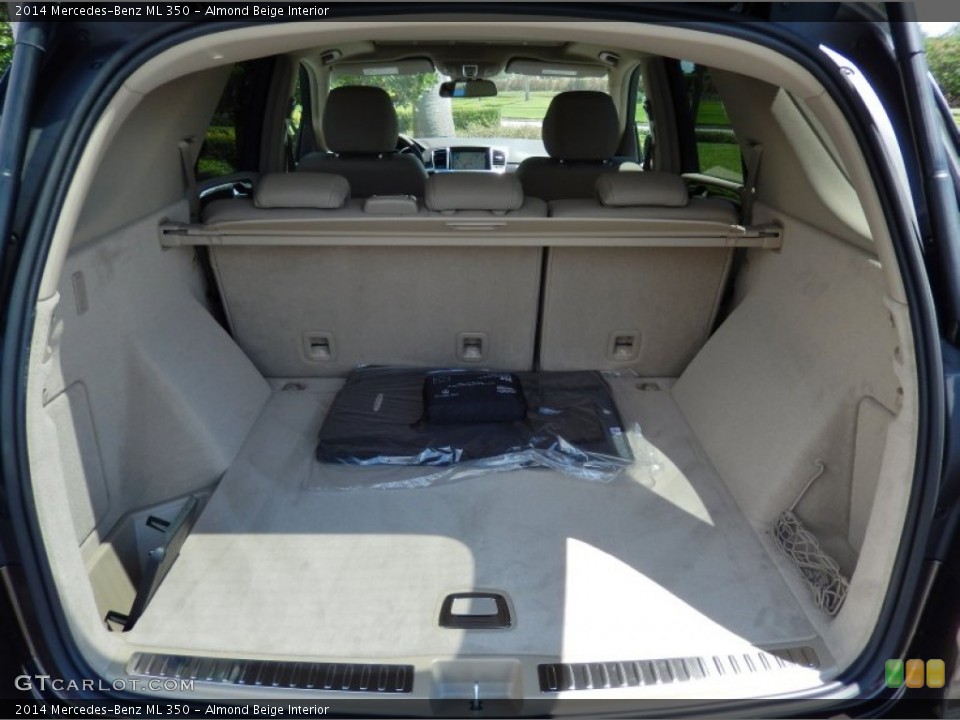 Almond Beige Interior Trunk for the 2014 Mercedes-Benz ML 350 #85576754