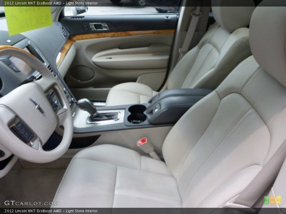 Light Stone Interior Photo for the 2012 Lincoln MKT EcoBoost AWD #85581104