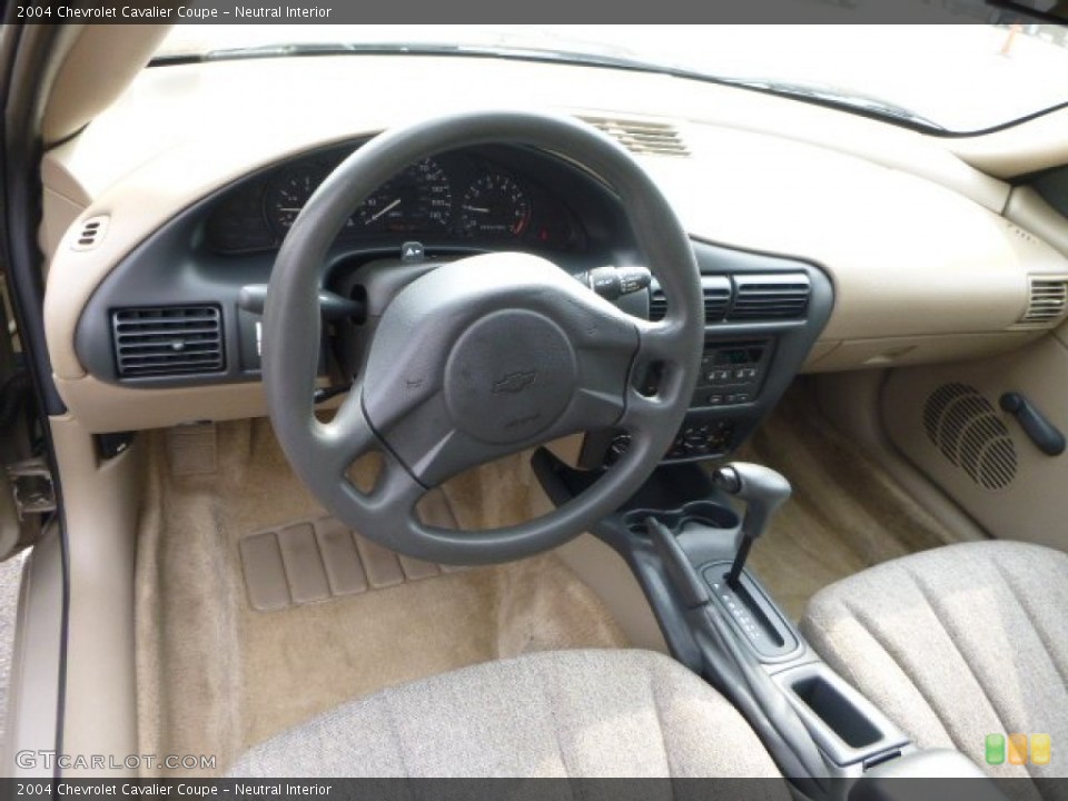 Neutral Interior Prime Interior for the 2004 Chevrolet Cavalier Coupe #85582961