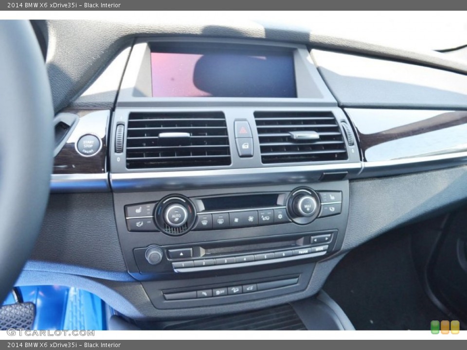 Black Interior Controls for the 2014 BMW X6 xDrive35i #85584725