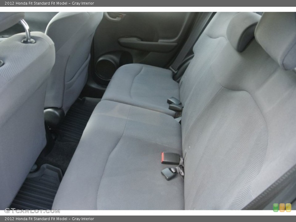 Gray Interior Rear Seat for the 2012 Honda Fit  #85585650