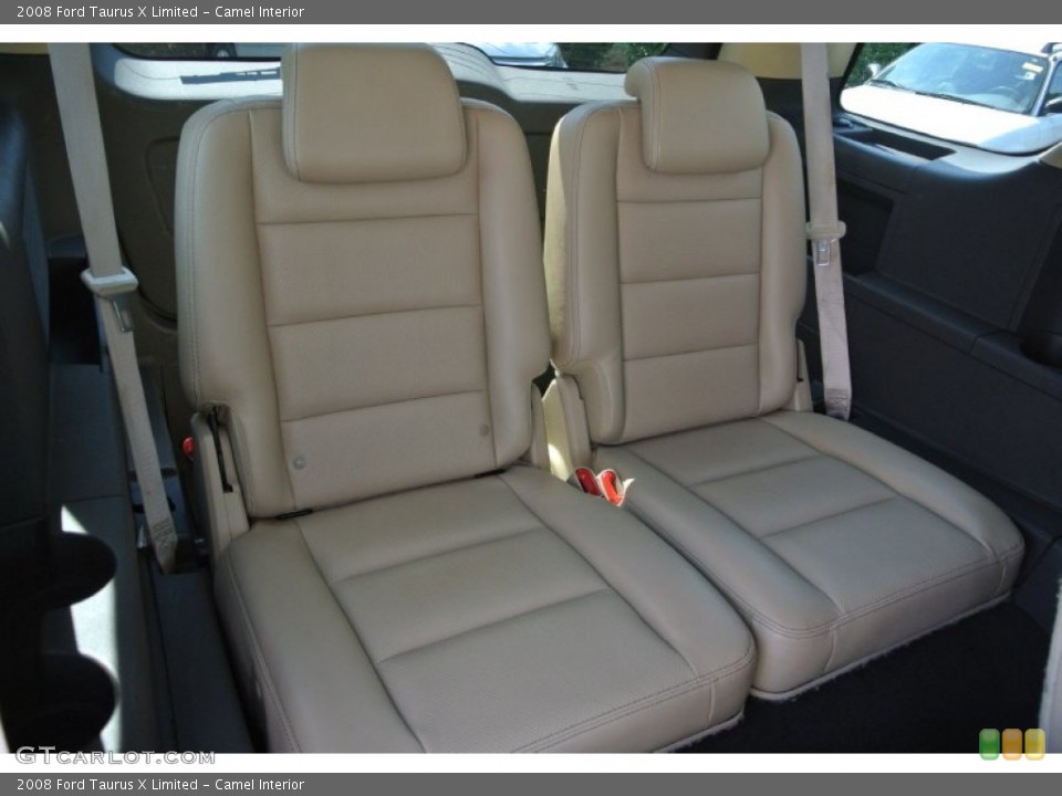 Camel Interior Rear Seat for the 2008 Ford Taurus X Limited #85586054