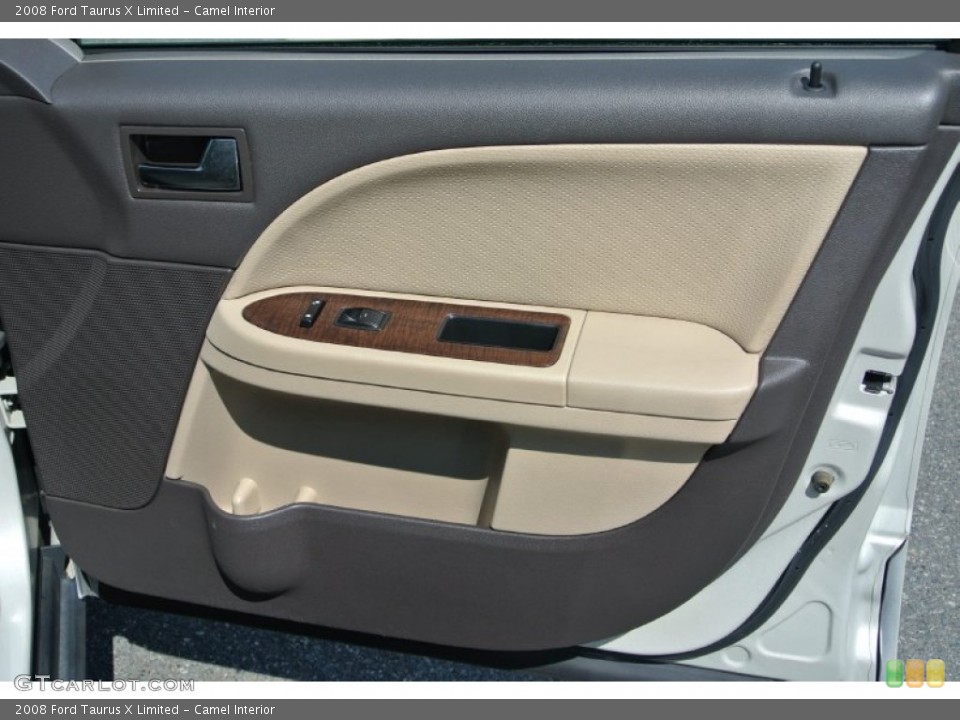 Camel Interior Door Panel for the 2008 Ford Taurus X Limited #85586102