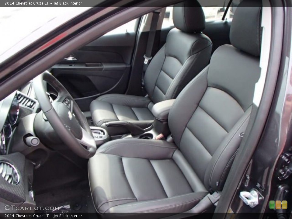 Jet Black Interior Front Seat for the 2014 Chevrolet Cruze LT #85586261
