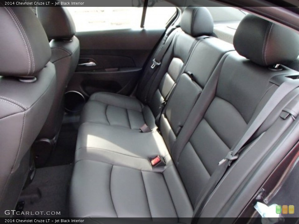 Jet Black Interior Rear Seat for the 2014 Chevrolet Cruze LT #85586291