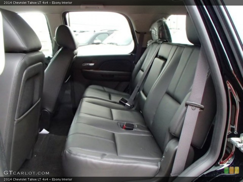 Ebony Interior Rear Seat for the 2014 Chevrolet Tahoe LT 4x4 #85589183