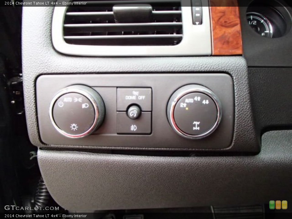 Ebony Interior Controls for the 2014 Chevrolet Tahoe LT 4x4 #85589234