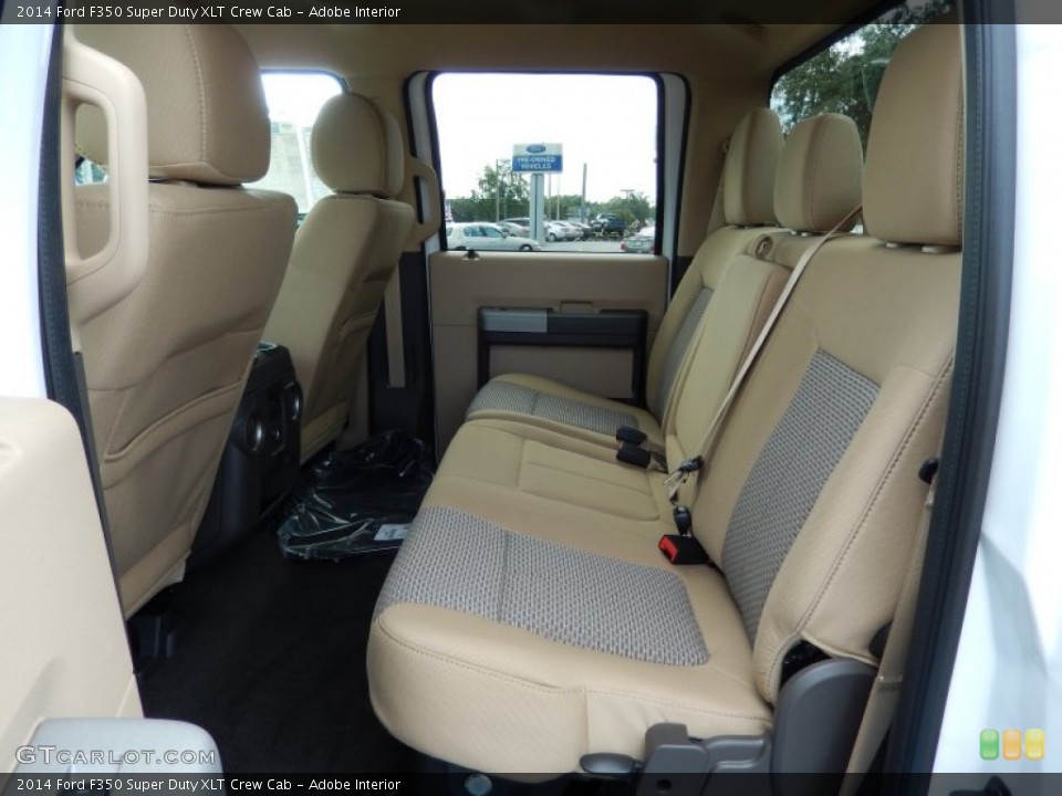 Adobe Interior Rear Seat for the 2014 Ford F350 Super Duty XLT Crew Cab #85599211