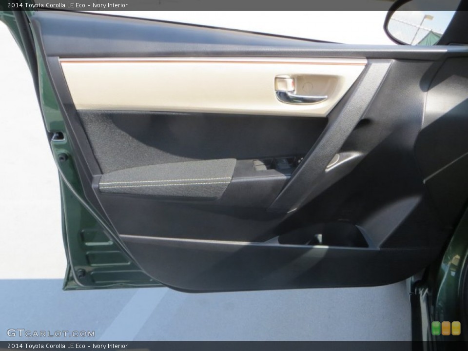 Ivory Interior Door Panel for the 2014 Toyota Corolla LE Eco #85601770